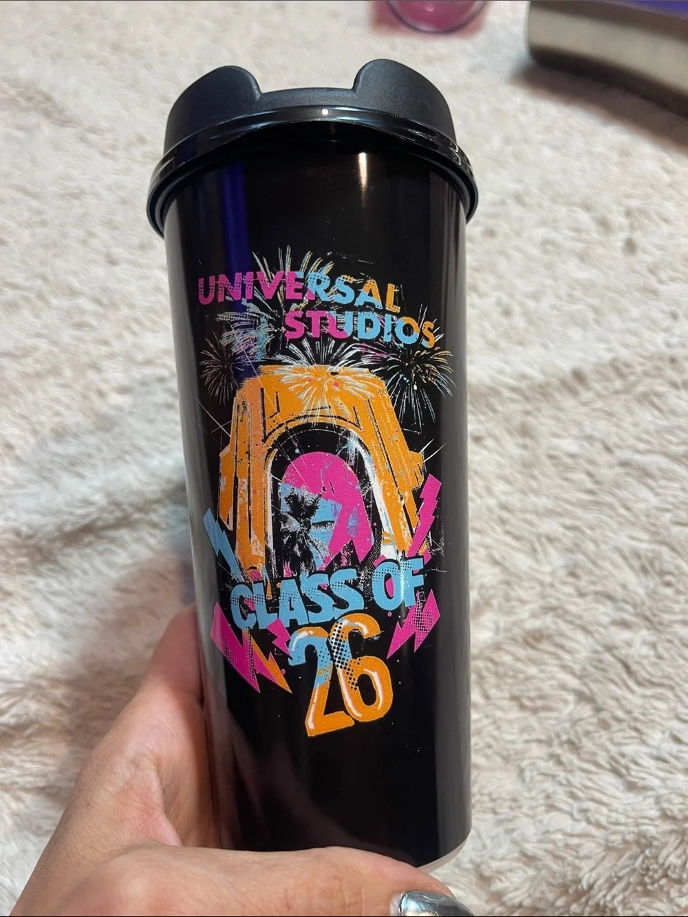 Universal Studios class of 2026 drinking cup